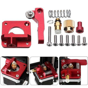 Extruder Kit Aluminum Extruder Drive Feed For Creality Ender 3/3 Pro Cr-10, Cr-10s, Cr-10 S4, Cr-10 S5, 1.75mm Right Hand