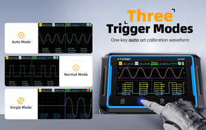 Fnirsi 2c53p 3-in-1 50mhz Dual Channel Oscilloscope Signal Generator Multimeter (portable Dso)