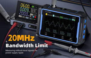 Fnirsi 2c53p 3-in-1 50mhz Dual Channel Oscilloscope Signal Generator Multimeter (portable Dso)