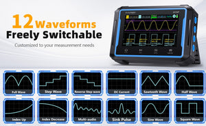 Fnirsi 2c53p 3-in-1 50mhz Dual Channel Oscilloscope Signal Generator Multimeter (portable Dso)