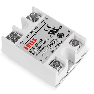 Fotek Module Ssr-40aa Ac Activation Ac-ac Control Signal 40a Solid State Relay Ssr