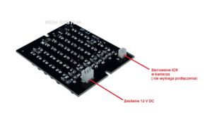 Invisible 940 Nm Infrared Reflector With 48 Diodes For Indoor/outdoor