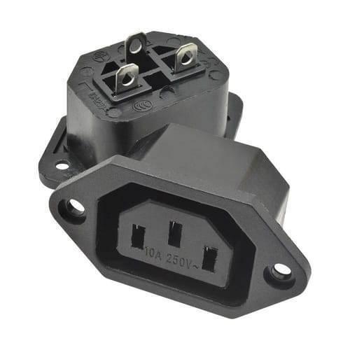 Female Ac Power Plug Socket Connector Adapter