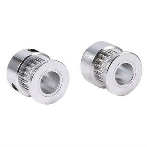 Gt2 Pulley 20 Teeth 8mm Bore Timing Gear Aluminum Alloy Pulley For Gt2 Belt