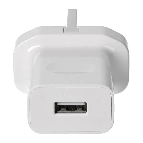 Genuine Huawei Hw-050100b01 Uk 3pin Charger White Power Adapter 5v 1a