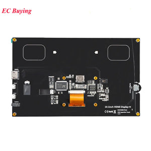 10.1" 10.1 Inch Hdmi Lcd Display Module Capacitive Touch Screen 1024x600 Ips Hd Full Viewing Angle With Raspberry Pi B 3b+/4b