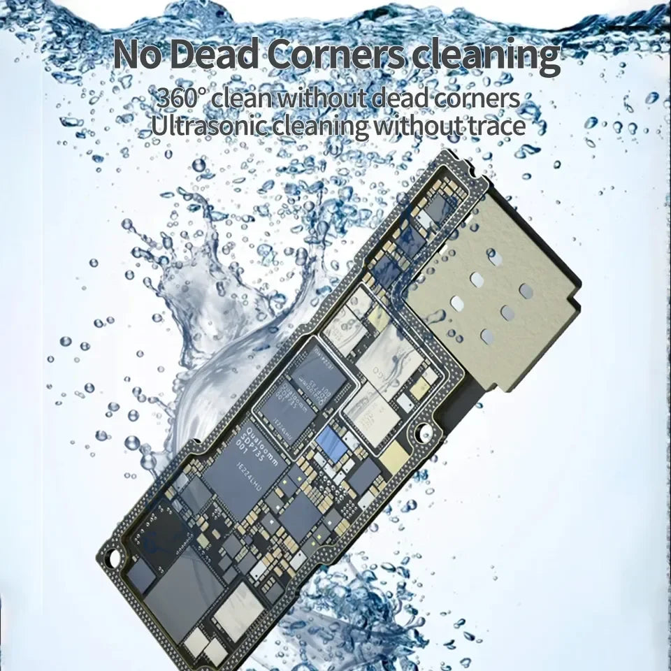 Mechanic iClean-E08P Ultrasonic Cleaner For Phones Motherboard Camera Glass Black Spot Cleaning Machine