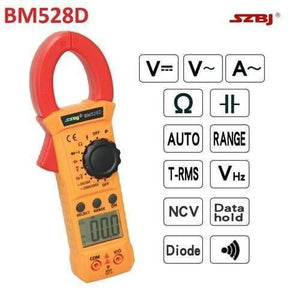 Handheld Digital Clamp Meter Bm528d Non Contact Ac Dc Volt AC Amp Multimeter