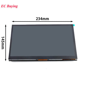 10.1" 10.1 Inch Hdmi Lcd Display Module Capacitive Touch Screen 1024x600 Ips Hd Full Viewing Angle With Raspberry Pi B 3b+/4b