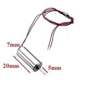 2 Pieces 1 Pair Helicopter Coreless Micro Dc Motor with Propeller