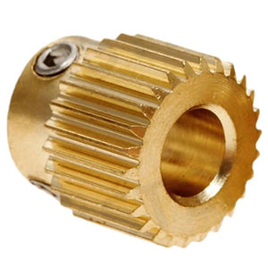 40 Tooth Gear Brass Extruder Wheel Gear for Printer Cr-10 Cr-10S S4 S5 Ender 3 Pro
