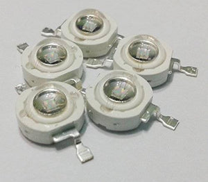 High Power Uv Led Chip 3w Purple Uv Ultraviolet Bulb Lamp 1 Heat Sink Plus 1 Uv Led Light