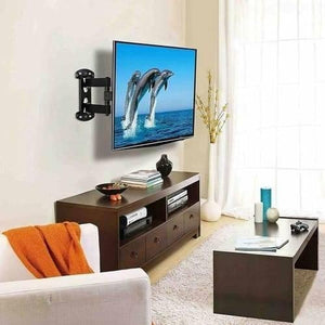 Home Design Lcd Wall Mount Bracket For 14-55 Inch Tvs Universal Plasma Led Tilt Bracket Hdl 117b 2 Black