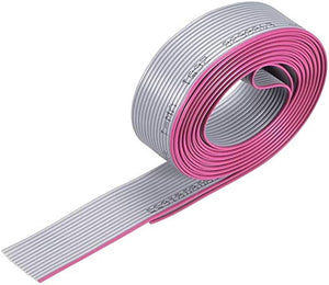 1 Meter Idc Silver Flat Ribbon Cable For 2.54mm Connectors 16 Core Ribbon Cable Flat Cable