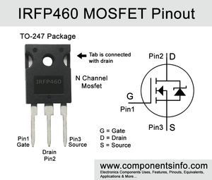 Pull Out Irfp460 Power Mosfet