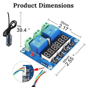 Original Genuine Xh M452 Incubator Temperature Humidity Controller Dc 12v