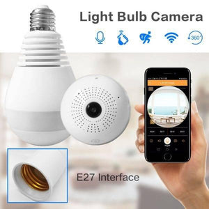 Ip Wireless Panoramic Bulb Camera 1080p Hd 2mp Bulb Camera Price