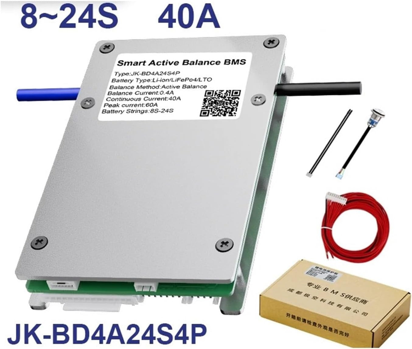 Jk 24s 40a Smart Bms With 400ma
