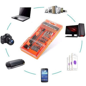 Jakemy 54 In 1 Mini Bits Screwdriver Set Repair Tool Kit Jm-8125 For Cell Phone Tablet Pc Macbook Electronics
