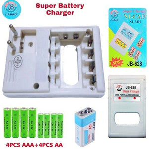 Jb 628 Aa Aaa 9v Battery Charger