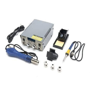 Kada 2018d+ Smd Bga Rework Station Hot Air Gun Soldering Iron 2 In 1 Welding Station
