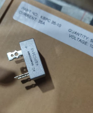 Kbpc3510 Bridge Rectifier Diode - Single Phase, Metal Case, 1000v 35a
