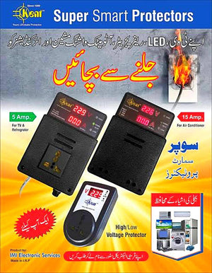 Kent 15a Muhafiz Automatic Voltage Protector Automatic Current Protector