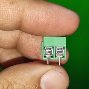 Kf 350 /kf 126 250v 10a 5mm Pitch Green Color 2 Pin Screw Terminal Connector Tblock
