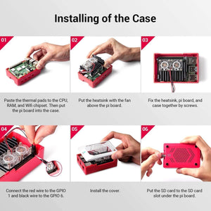 Raspberry Pi 4 b Model b Starter Kit 32gb Sd Card