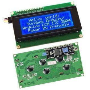 Lcd2004 Blue/green Parallel Lcd Display With Iic/i2c Interface