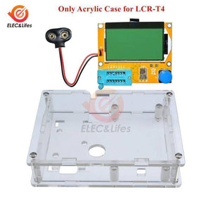 Lcr-t4 Acrylic Case Housing Shell For Lcr-t4 Mega328 Transistor Tester M328 Diode Triode Capacitance Esr Meter Clear Box Case