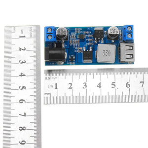 5a Dc-dc 24v 12v To 5v Step Down Power Supply Converter Usb Charging Module