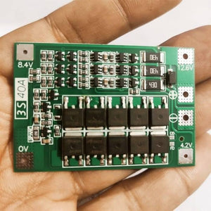 3s 40a Bms 11.1v 12.6v 18650 Lithium Battery Protection Board With 100ma Balancing Feature