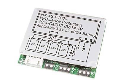 3.2V Lifepo4 4s 14.4v 100a Dc Bms