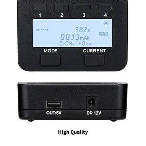 Liitokala Lii-500 Lcd Display 18650/26650 Speedy Rechargeable Lithium Battery Charger with Adaptor