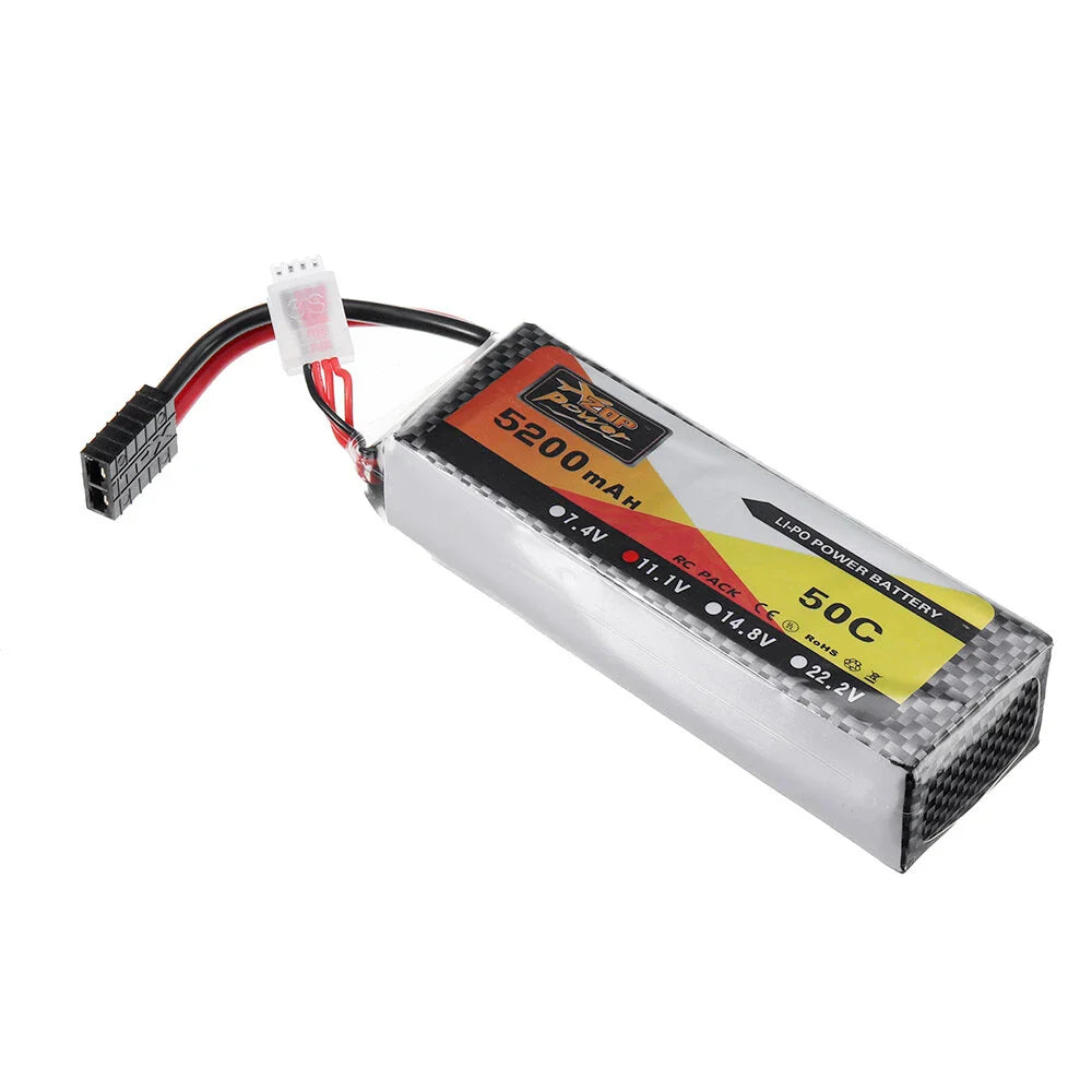 Pre-Order Lipo battery 5200mAh 11.1V 50C 3S Li-po 3 cell DJI quadcopter li-po