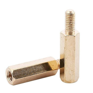 20+5mm M3x25mm Male To Female Hex Thread Standoff Pcb Pillar Brass Spacer
