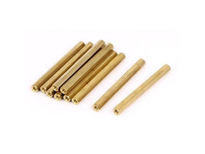 M3x55mm Female To Female Thread Brass Hex Standoff Pcb Pillar Spacer
