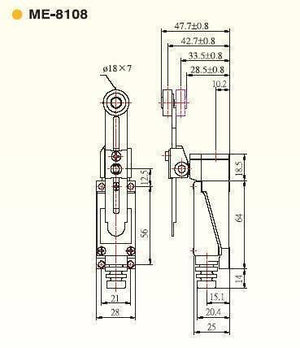 Me-8108 Mini Limit Switch