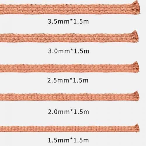 Mechanic Desoldering Wire R300 1.5 x 1.5 Mm Bga Welding Desoldering Wick Braid Tin