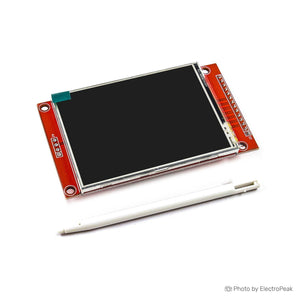 Msp2807 2.8 Inch 320*240 Spi Serial Tft Lcd Module Display Screen With Touch Panel Driver Ic Ili9341 For Mcu