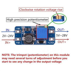 Mt3608 Booster Converter Power Module Dc-dc Step Up Module