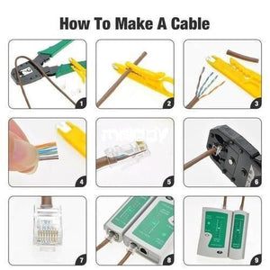 Network Cable Tester Master Bs 468 Rj45 Rj11