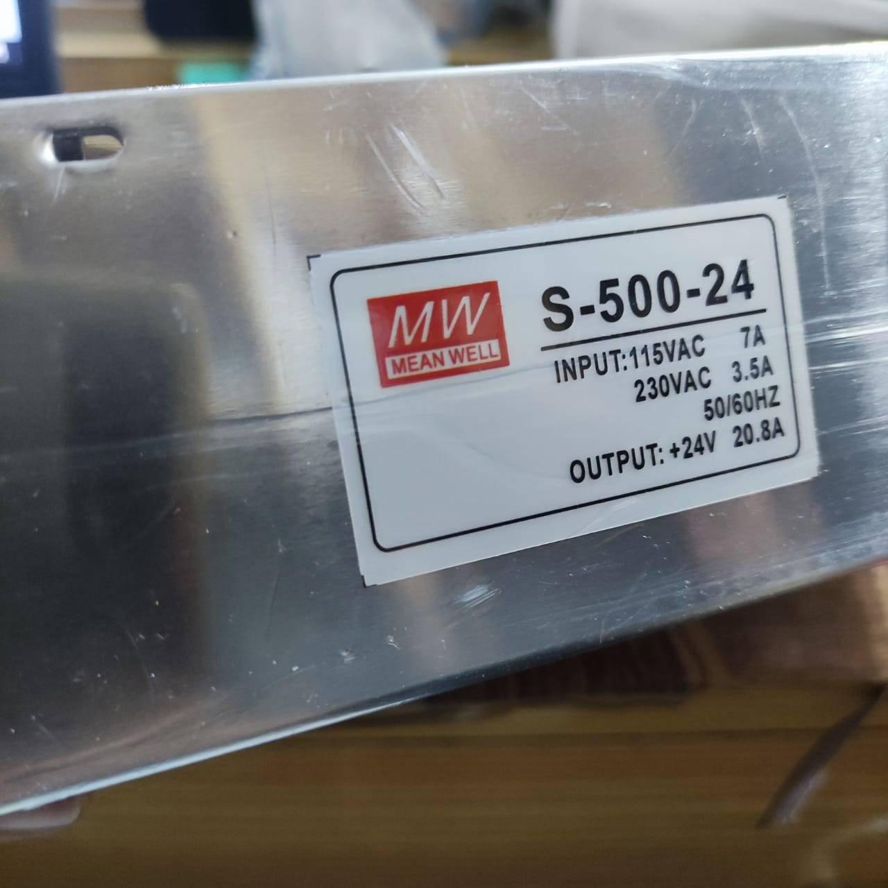 Mean Well Meanwell 24v 20a Switch Mode Power Supply 24v 20.8a