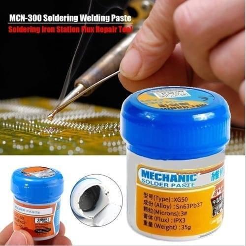 Mechanic Soldering Flux Paste 35gram Soldering Tin Mcn 300 Solder Welding Cream Sn63 Pb37 Xg50