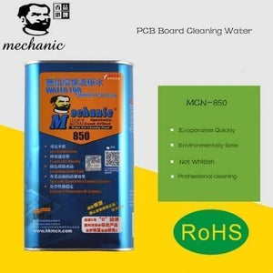 Mechanic Water Mcn 850 Ultrasonic Cleaner Liquid For Lead Free Circuit Pcb Board Cleaning
