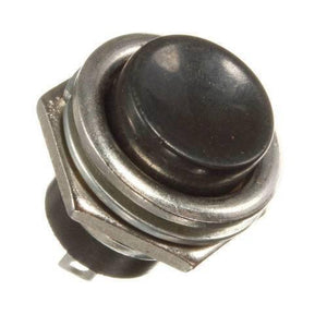 Black Momentary Spst Cap Push Button Switch Ac 6a 125v 3a 250v Lwus