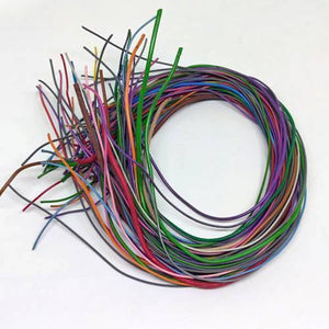 50grm Multiple Size Flexible Wires Jumper Wire Solder Able Wires Different Colors Mix Length Used
