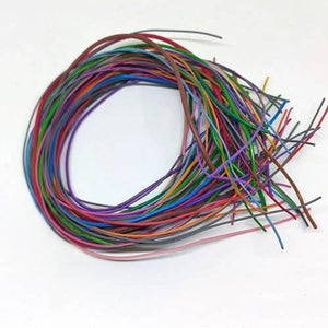 50grm Multiple Size Flexible Wires Jumper Wire Solder Able Wires Different Colors Mix Length Used