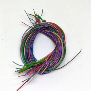 50grm Multiple Size Flexible Wires Jumper Wire Solder Able Wires Different Colors Mix Length Used